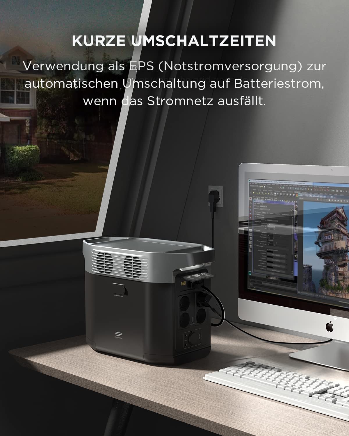 EcoFlow DELTA 2 Powerstation inkl. PowerStream Mikrowechselrichter EcoFlow DELTA 2 Powerstation inkl. PowerStream Mikrowechselrichter